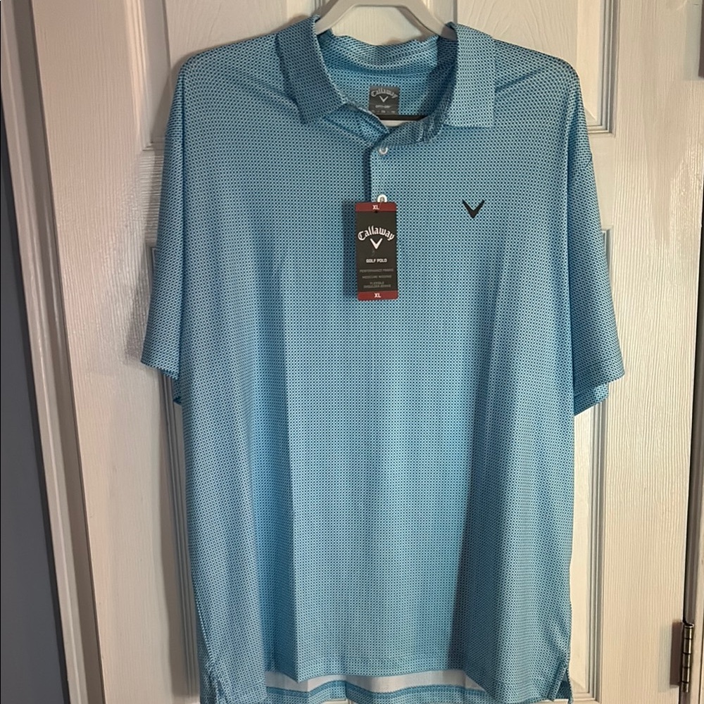 Callaway Men's Blue Polo Shirt